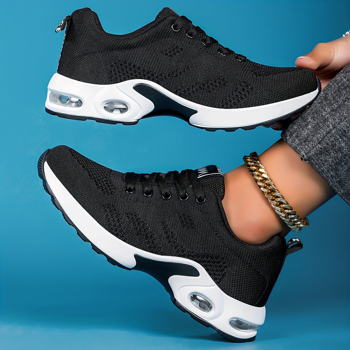 Breathable Non-Slip Sneakers with Air Cushioning