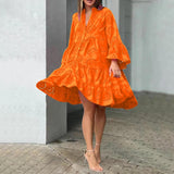 Lydia - Lace Detail Eyelet Dress