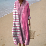 Chic Summer Dress with Flattering Print