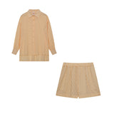 Elizabeth - Blouse and Lightweight Shorts Ensemble