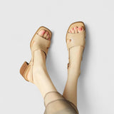 Georgie - Block Heel Light Sandals