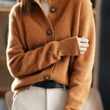 Claire | Vintage-Inspired Cashmere Cardigan