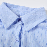 Elizabeth - Blouse and Lightweight Shorts Ensemble