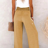 Riana - Relaxed Fit High-Waisted Trousers