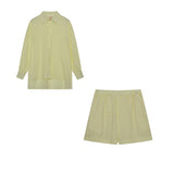 Elizabeth - Blouse and Lightweight Shorts Ensemble