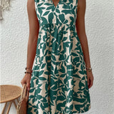 TASHA | Flowing Bloom Midi Dress