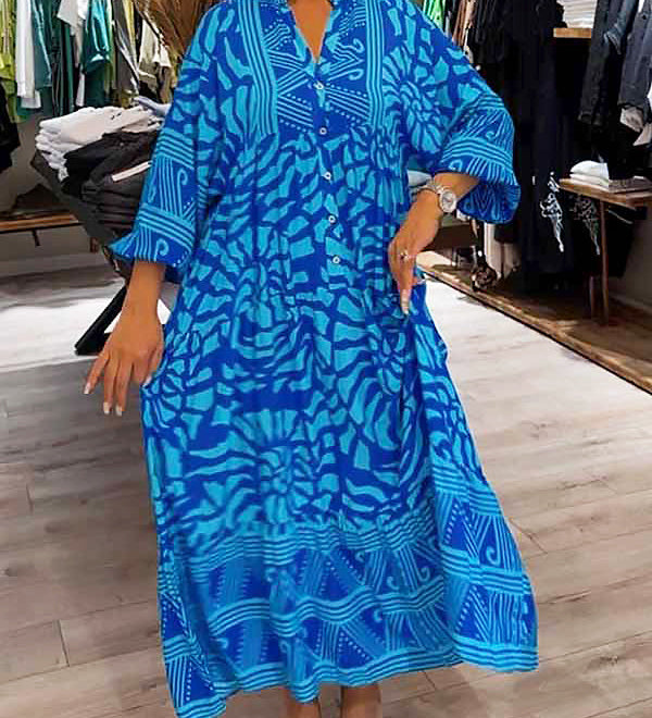 Carmilla - Colorful Patterned Dress