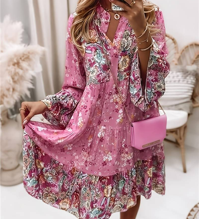Eira - Bohemian Print Dress