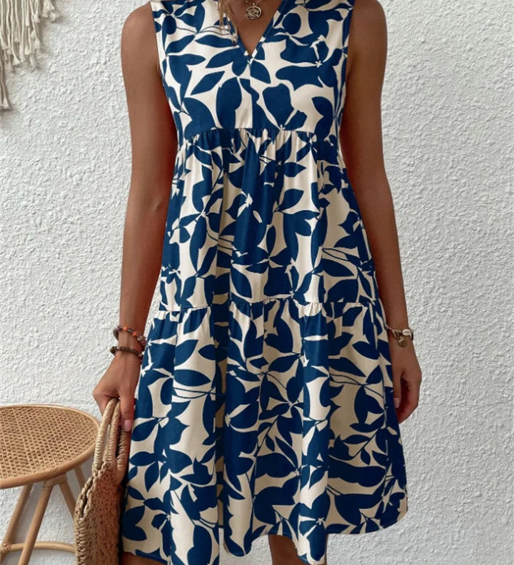 TASHA | Flowing Bloom Midi Dress