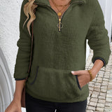Juliette | Zip-Up Hoodie in Mid-Length