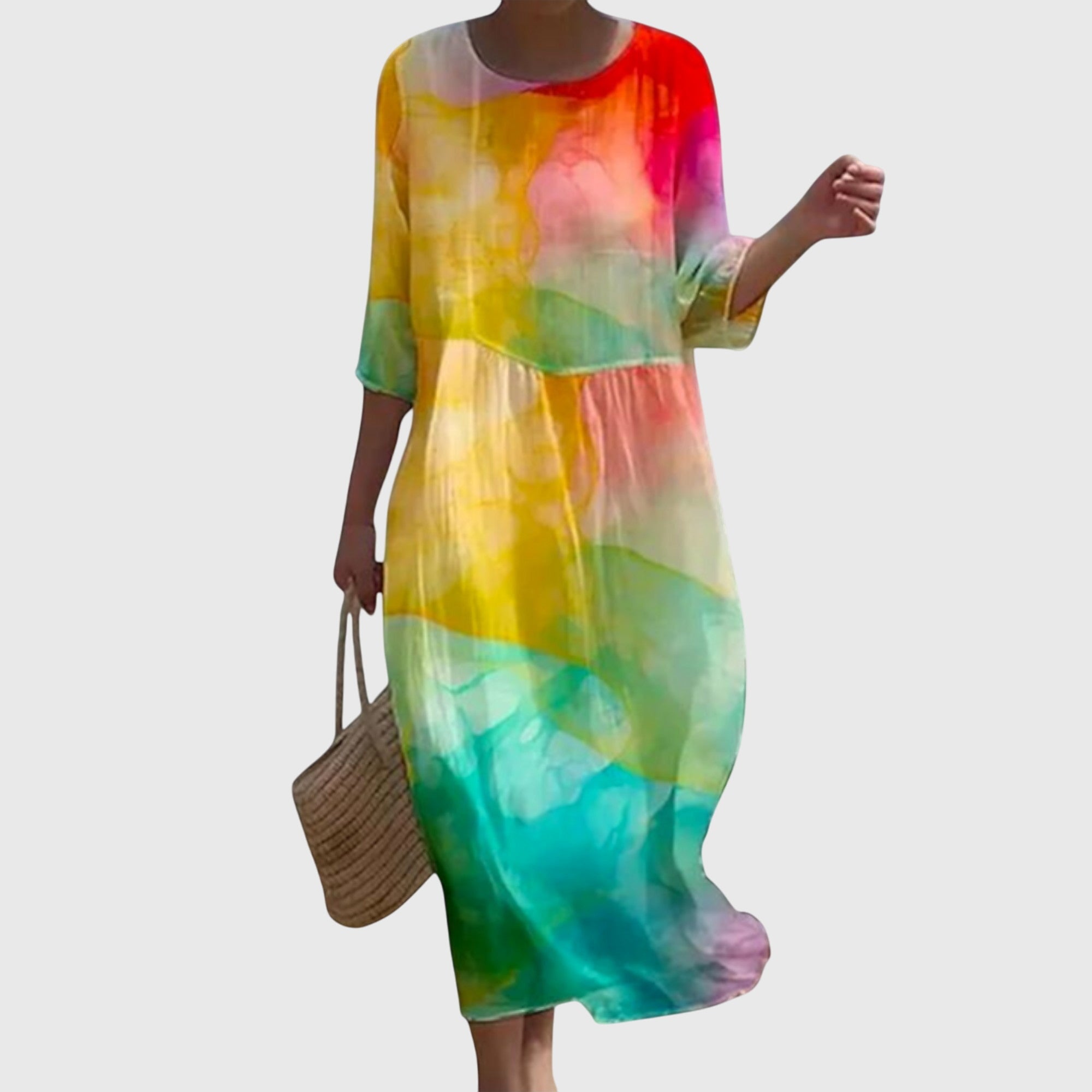 Hayley™ | Chic Floral Maxi Dress