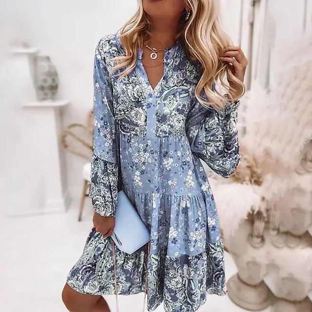 Eira - Bohemian Print Dress