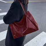 Patricia™ | Shiny Leather Handbag