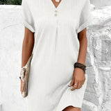 Carina V-Neck Midi Dress