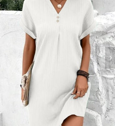 Carina V-Neck Midi Dress