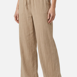 Lightweight Breathable Wide-Leg Trousers