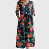 Willow | Elegant Maxi Dress with Fluid Movement