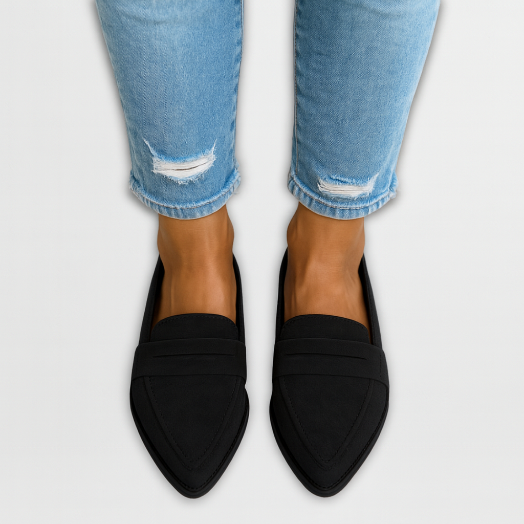 Nadia™ | Suede Slip-On Shoes