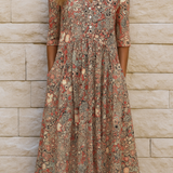 Harlow | Sophisticated V-Neck Dress