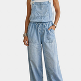 Serrano Madrid™ | Monserrat Wide-Leg Jumpsuit with Straps