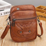 Laura™ | Elegant Structured Leather Handbag