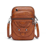Laura™ | Elegant Structured Leather Handbag