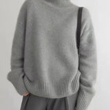 Amaya | Premium Cashmere Roll Neck Sweater