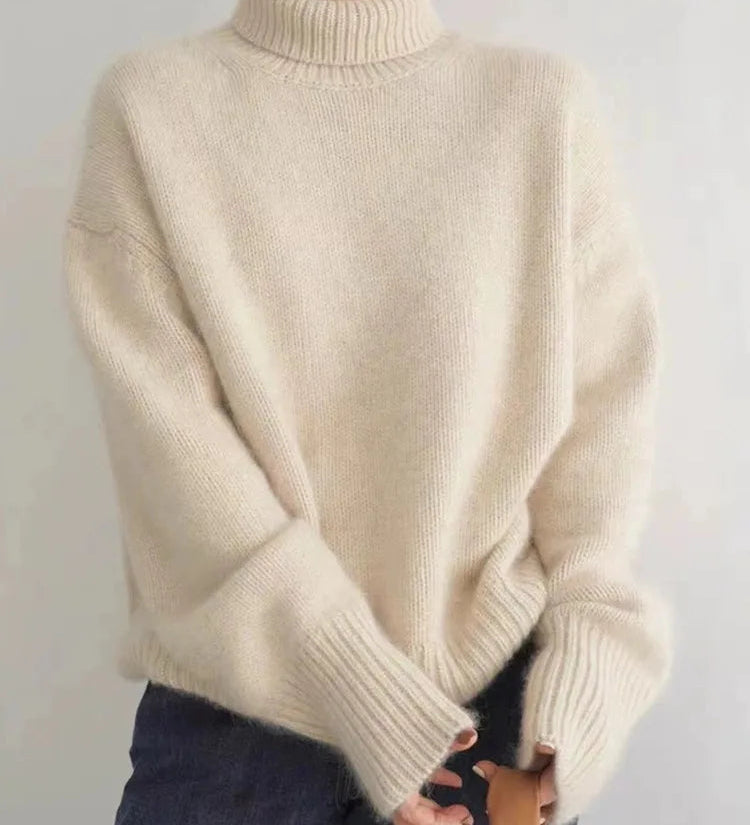 Amaya | Opulent Cashmere Turtleneck Sweater