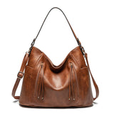 Wendy™ | Leather Fringe Handbag