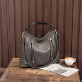 Wendy™ | Leather Fringe Handbag