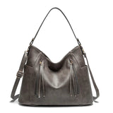Wendy™ | Leather Fringe Handbag