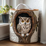 Fernanda | Artisan Hand-Quilted Laundry Basket