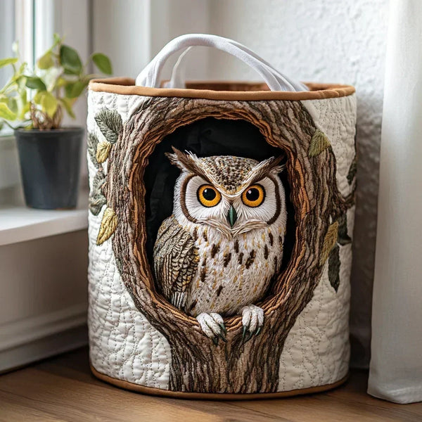 Fernanda | Artisan Hand-Quilted Laundry Basket