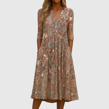 Harlow | Sophisticated V-Neck Dress