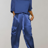 Finley Silk Lounge Cargo Set