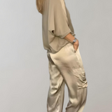 Finley Silk Lounge Cargo Set