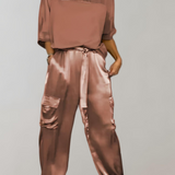Finley Silk Lounge Cargo Set