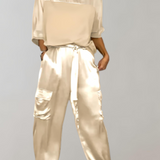 Finley Silk Lounge Cargo Set