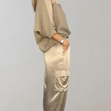 Finley Silk Lounge Cargo Set