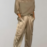 Finley Silk Lounge Cargo Set