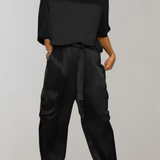 Finley Silk Lounge Cargo Set