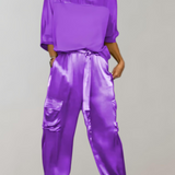 Finley Silk Lounge Cargo Set