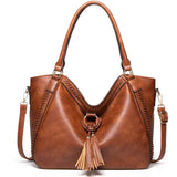 Andrea™ | Classic Leather Handbag