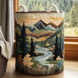 Dervla | Artisan Hand-Quilted Laundry Hamper