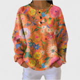 Britt | Vibrant Floral Print Jumper