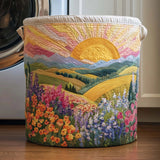 Vittoria | Artisan Hand-Quilted Laundry Basket