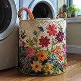 Mirella | Artisan Hand-Quilted Laundry Hamper