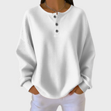 Iris | Cozy Waffle Knit Sweater