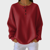Iris | Cozy Waffle Knit Sweater