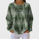 Josefien | Classic Tree Pattern Sweatshirt